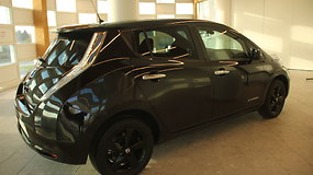 „Nissan Leaf Black Edition“ pristatymas