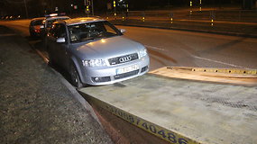 Panevėžyje sulaikytas girtas „Audi“ vairuotojas