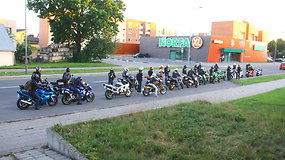„Titanium MCC“ klubo motociklininkai pagerbė Panevėžio gatvėse žuvusius kolegas