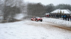 Ketvirtasis „Winter rally“ greičio ruožas