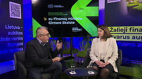 Finansų ministrė Gintarė Skaistė „Lietuvos ekonomikos augimo strategija: patirtys ir kryptys“