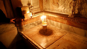 Šventos Jeruzalės vietos: karaliaus Dovydo kapas ir Paskutinės vakarienės kambarys