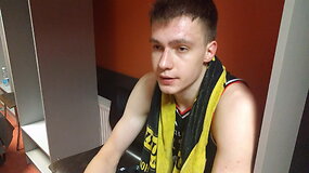 Markas Blaževičius &ndash; apie mačą su &bdquo;Žalgiriu&ldquo;, savo klaidas ir sirgalių mu&scaron;tynes