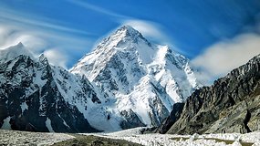 Leidimasis nuo K2 viršūnės