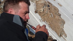Alpinistas Audrius Peseckas mylimuose Kaukazo kalnuose 2014 m.