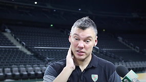 Šarūnas Jasikevičius: „Varžovas žaidžia išskirtinį krepšinį“