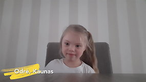 Kovo 21-oji – pasaulinė Dauno sindromo diena. Lietuvos vaikai sako „Labas“