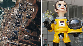 Kontroversiška vaiko skulptūra Fukušimos gyventojams primena atominės jėgainės tragediją