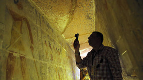 Egipte pirmą kartą lankytojams atvertas 4 tūkst. metų senumo kapas