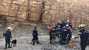 Nelaimė Jordanijoje: per staigų potvynį žuvo 17 žmonių, daugiausiai moksleivių
