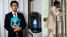 Japonas vedė virtualią būtybę, kurios pakaitalu tapo medžiaginė lėlė