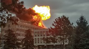 Užfiksuota sprogimo Liono universitete akimirka – keli žmonės sužeisti