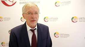 LSDDP pirmininkas Gediminas Kirkilas tikisi, kad po rinkimų partija gerokai sustiprins savo pozicijas