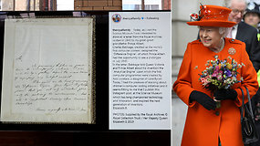 Karališkas įrašas: Karalienė Elizabeth II pirmą kartą pasidalijo nuotrauka „Instagram“