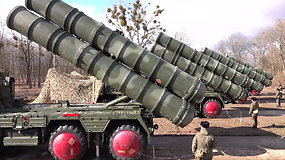 Modernios Rusijos oro raketų sistemos S-400  pradėjo kovinį budėjimą Kaliningrado srityje
