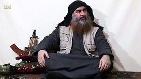 IS lyderis A.B. al Baghdadi pirmą kartą po penkerių metų pertraukos pasirodė propagandiniame vaizdo įraše