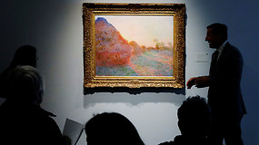 C.Monet paveikslas parduotas už rekordinę sumą – tai viena didžiausių kainų, pasiūlytų aukcionuose