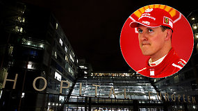 M.Schumacheriui Paryžiaus ligoninėje bus taikomas „slaptas gydymas“ – medikai jį vadina revoliuciniu