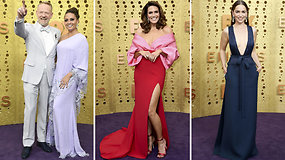 „Emmy“ apdovanojimų kilimu žengę aktoriai spindėjo elegancija