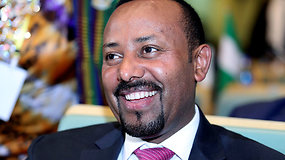 Nobelio taikos premija skirta Etiopijos premjerui Abiy Ahmedui