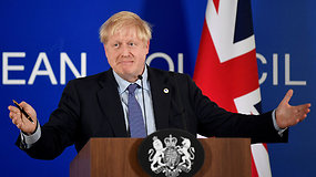 Borisas Johnsonas tikisi, kad parlamentas parems „Brexit“ susitarimą