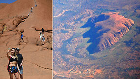 Pagaliau išpildytas aborigenų noras: turistams bus draudžiama kopti į Ulurų kalną