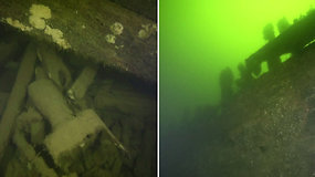 Baltijos jūroje – netikėtas archeologų radinys: rastos nuskendusių XVII a. karinių burlaivių liekanos