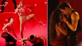 Amerikos muzikos apdovanojimuose – įspūdingas Taylor Swift triumfas: pamatykite ryškiausių žvaigždžių pasirodymus