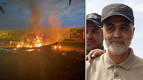 Bagdade per JAV smūgį nukautas svarbus Irano sukarintų pajėgų vadas Q.Soleimani – žada keršyti