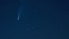 Šis stulbinantis reiškinys bus matomas tik už 6800 m.: retą kometą galima išvysti ir Lietuvos padangėje