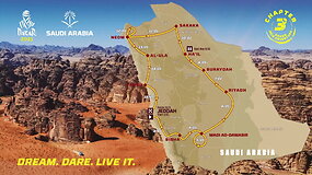 &bdquo;Dakaro ralis 2021&ldquo;: trasa ir mar&scaron;rutas