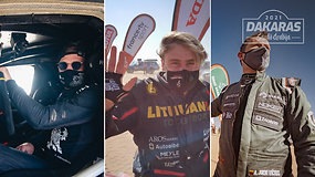 Apklausa: ką Lietuvos lenktynininkai galvoja prieš kiekvieną Dakaro greičio ruožo startą?