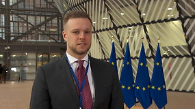 Ministras G.Landsbergis atvyko į Užsienio reikalų tarybos susitikimą Briuselyje