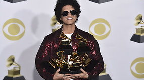 „Grammy“ apdovanojimai: Bruno Mars triumfas ir įspūdingas šou