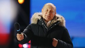 V.Putino triumfas: prezidentas tiki puikia šalies ateitimi, jei žmonės liks susivieniję