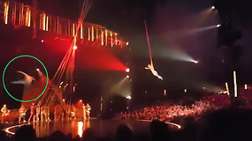 Per „Cirque du Soleil“ pasirodymą užsimušė akrobatas
