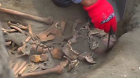 Archeologai Peru rado dvylika paaukotų vaikų kapų