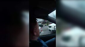 &Scaron;iaulių sankryžoje automobilis partrenkė pareigūnę