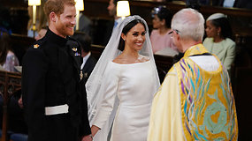 Susituokę: Princas Harry ir Meghan Markle prisiekė amžiną meilę