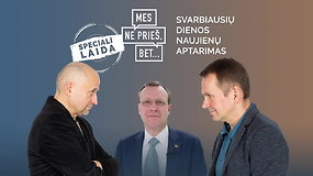 Specialus „Mes ne prieš, bet...“: kryžminė Naglio Puteikio apklausa