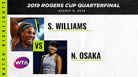Serena Williams – Naomi Osaka. Gražiausi dvikovos taškai