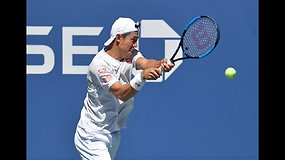 „US Open“: M.Trungelliti – K.Nishikori. Gražiausi taškai