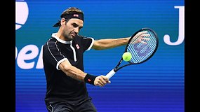 „US Open“: Rogeris Federeris prieš Sumitą Nagalą