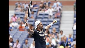 „US Open“: Thomas Fabbiano prieš Dominicą Thiemą