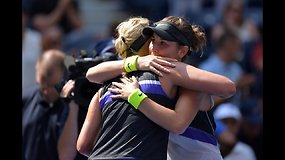 „US Open“: Belinda Benčič prieš Donną Vekič