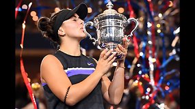 „US Open“ moterų finalas: Bianca Andreescu prieš Sereną Williams