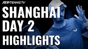 Antroji ATP turnyro Šanchajuje diena: sunkios A.Murray bei G.Monfilso pergalės ir nepriekaištingas D.Šapovalovas