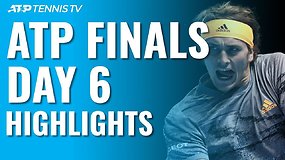 Šeštosios „Nitto ATP Finals“ dienos apžvalga: R.Nadalio pergalės neužteko – į pusfinalį pateko A.Zverevas