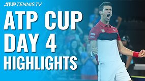 Ketvirtosios ATP taurės dienos apžvalga: žibantis N.Džokovičius ir R.Nadalio klasika