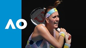 „Australian Open: Paula Badosa Gibert – Petra Kvitova. Dvikovos akimirkos